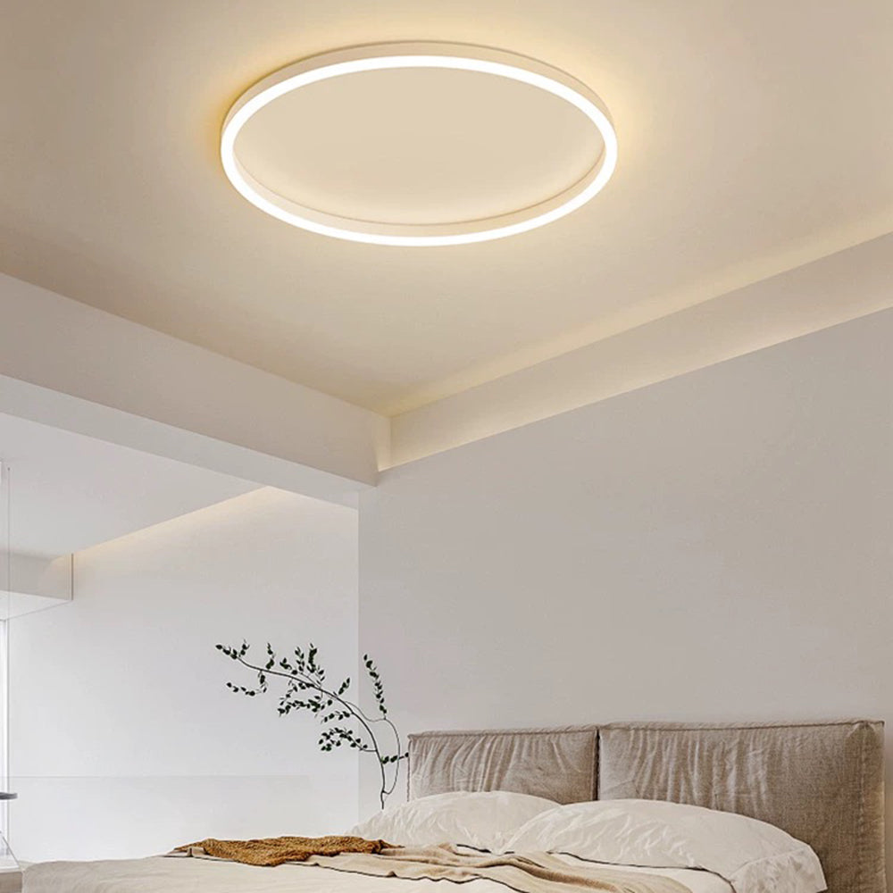 Alonza Morderne LED Plafondlamp Metaal Zwart/Wit/Goud Slaap/Eet/Woonkamer