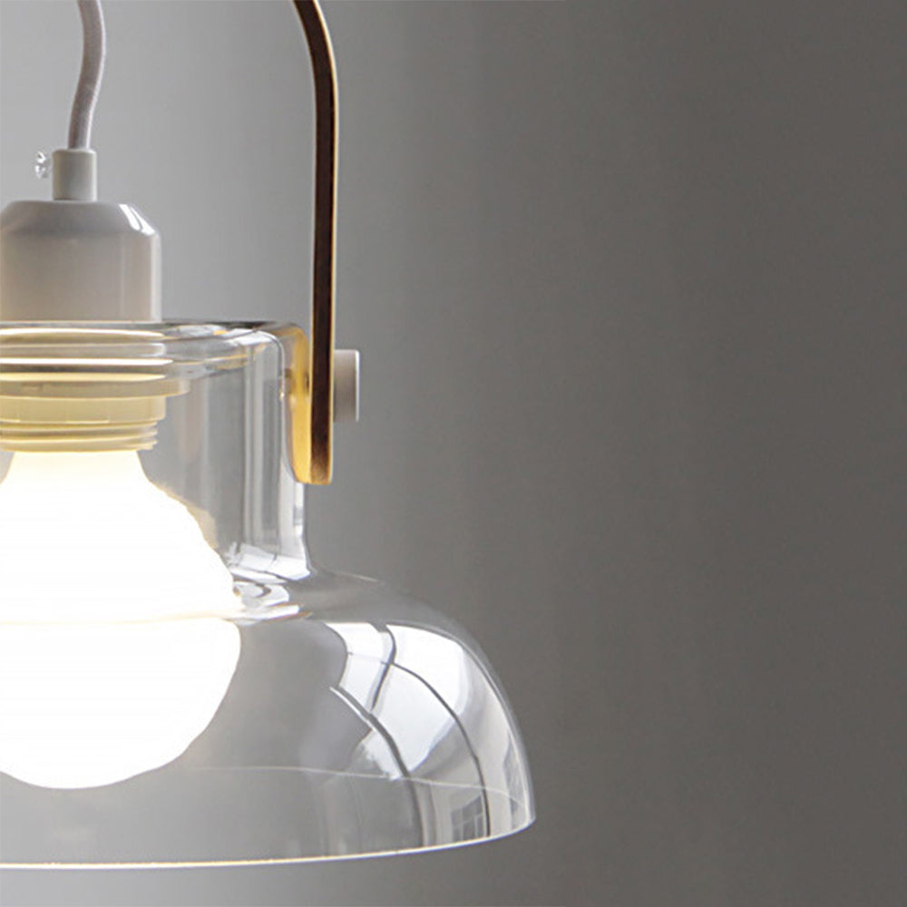 Hailie Moderne Minimalistische LED Hanglamp Glas Metaal Eetkamer