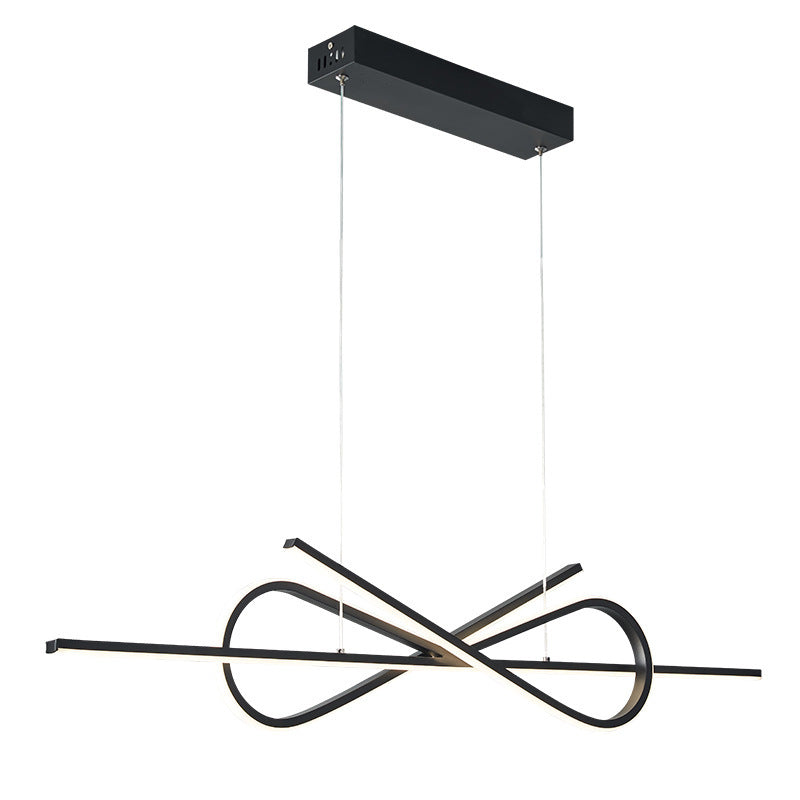 Orsini Moderne Minimalistische Woonkamer Hanglamp Wit/Zwart Slaapkamer/Keuken