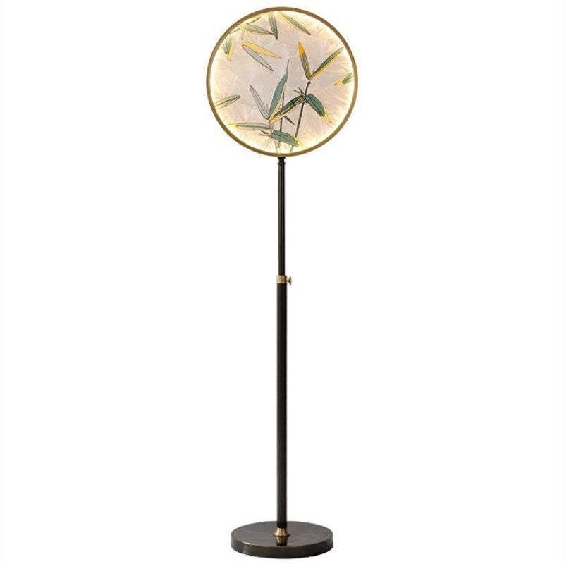 Jade  Creatief LED Vloerlampen Zwart Metaal Glas Woonkamer Eetkamer