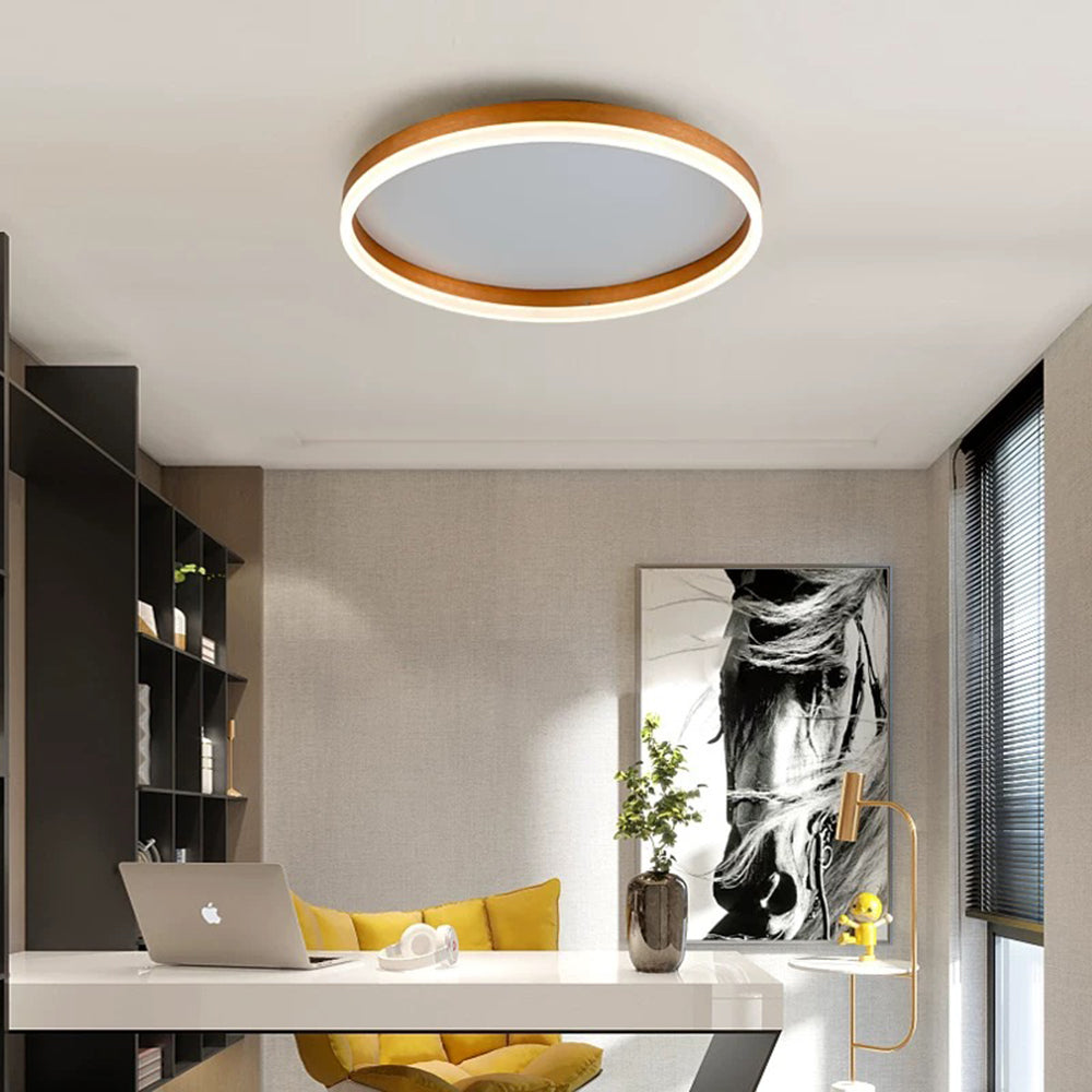 Alonza Morderne LED Plafondlamp Metaal Zwart/Wit/Goud Slaap/Eet/Woonkamer