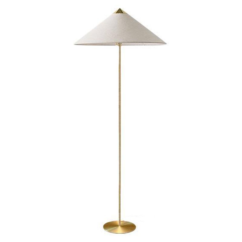 Muto Moderne Design LED Metalen Rotan Vloerlamp Metaal/Stof Slaapkamer