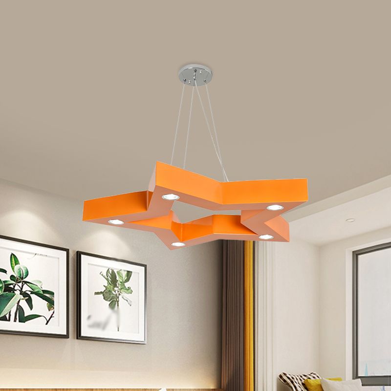 Minori Moderne Design LED Hanglamp Geel/Blauw Metaal Woonkamer