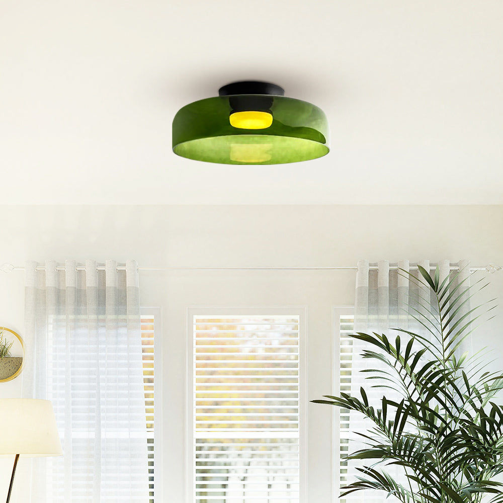 Morandi Moderne Creatieve Glas Plafondlamp Woonkamer