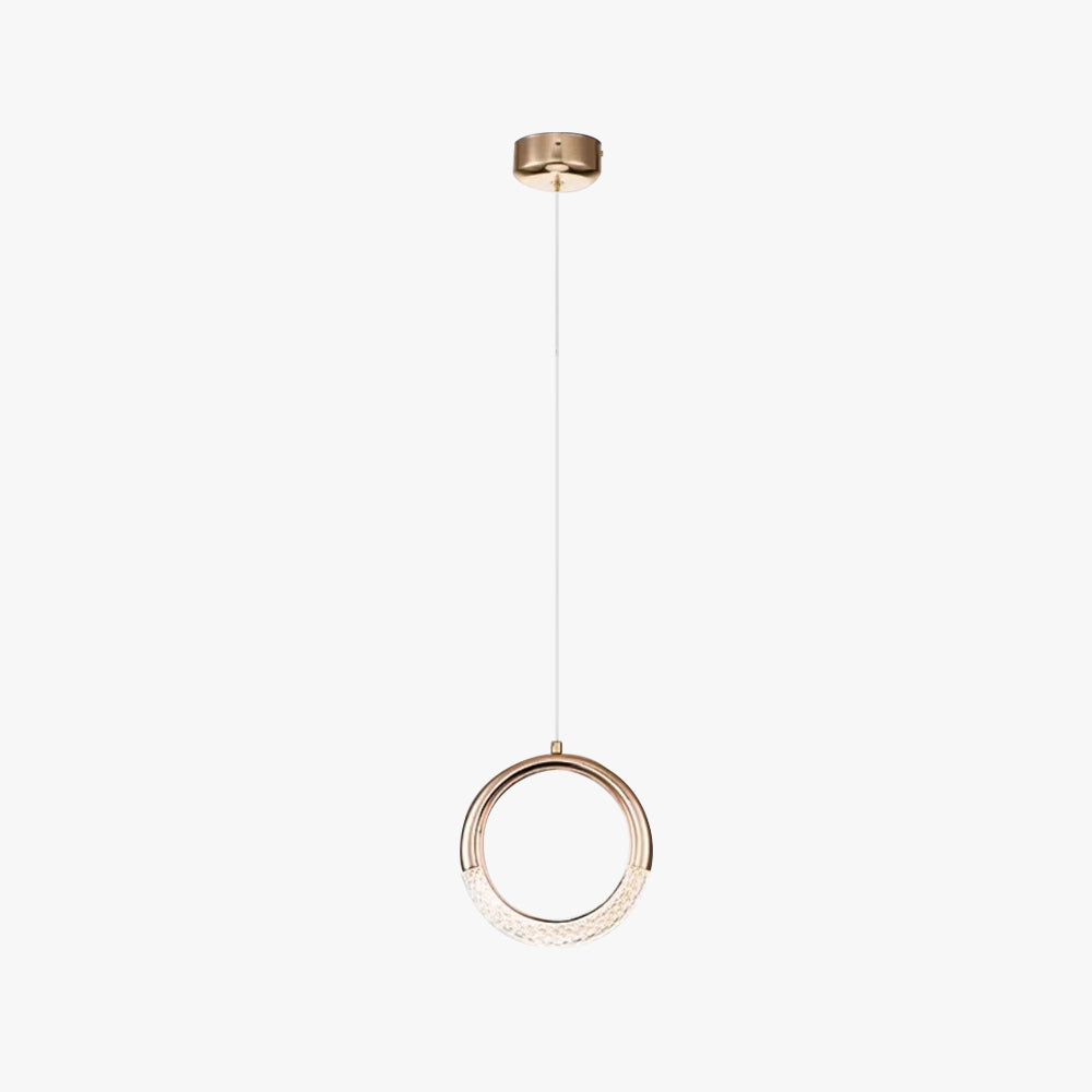 Kirsten Ronde Moderne Art LED Hanglamp Metaal Eetkamer Woonkamer