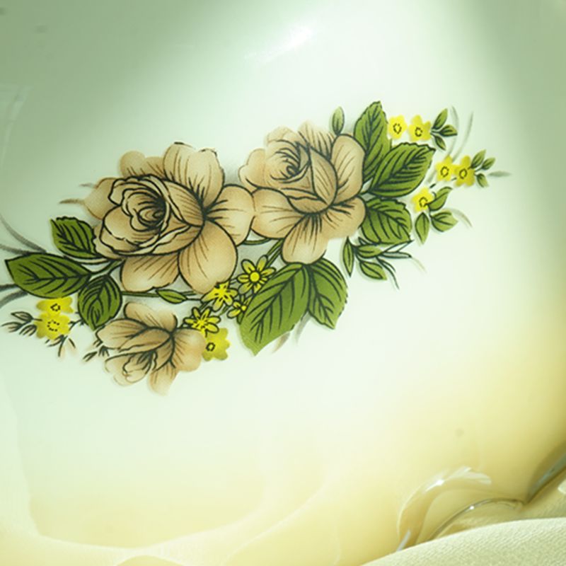 Morandi Retro Design LED Vloerlamp Lotus Bloem Vormige  Metaal/Glas Eetkamer/Woonkamer