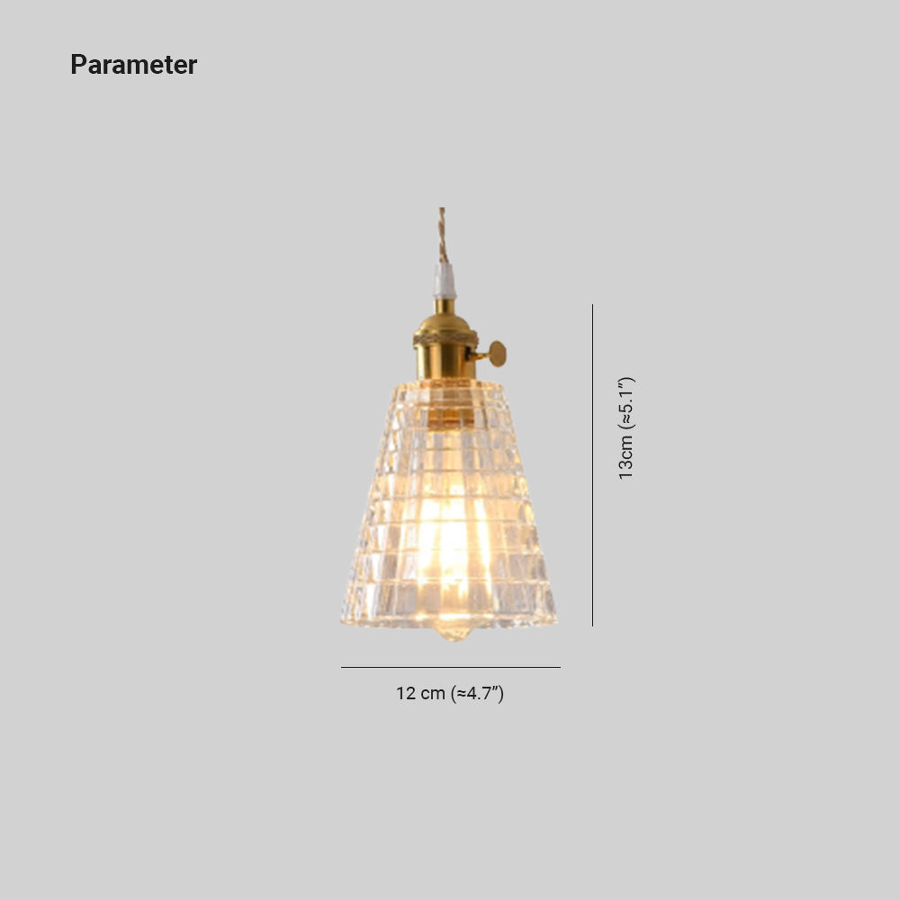 Hailie Vintage Art LED Hanglamp Metaal Glas Slaapkamer Woonkamer