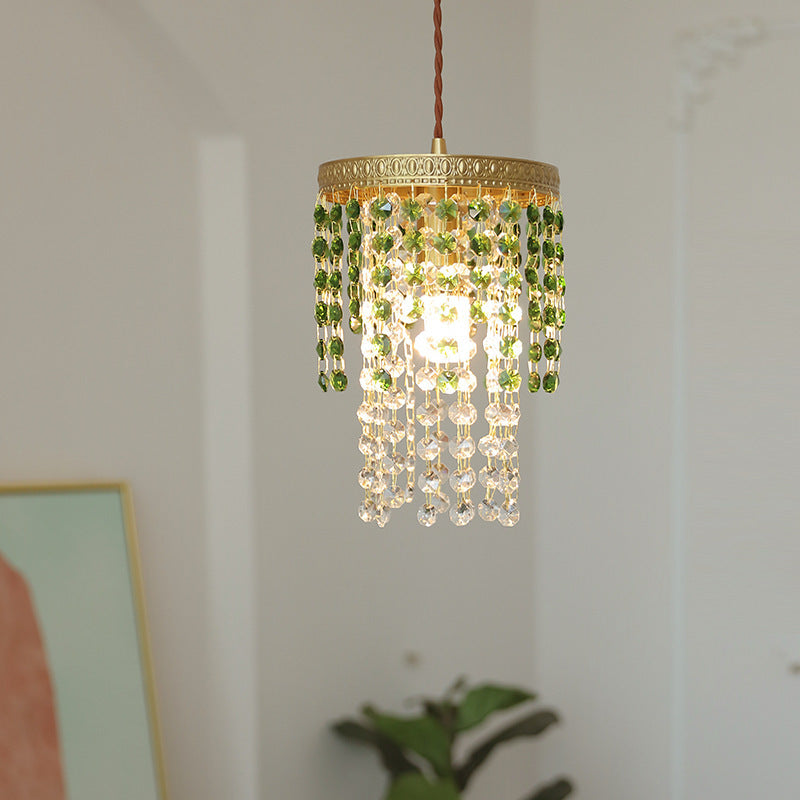 Kristy Vintage Kristal Hanglampen Metaal Slaapkamer Studeerkamer