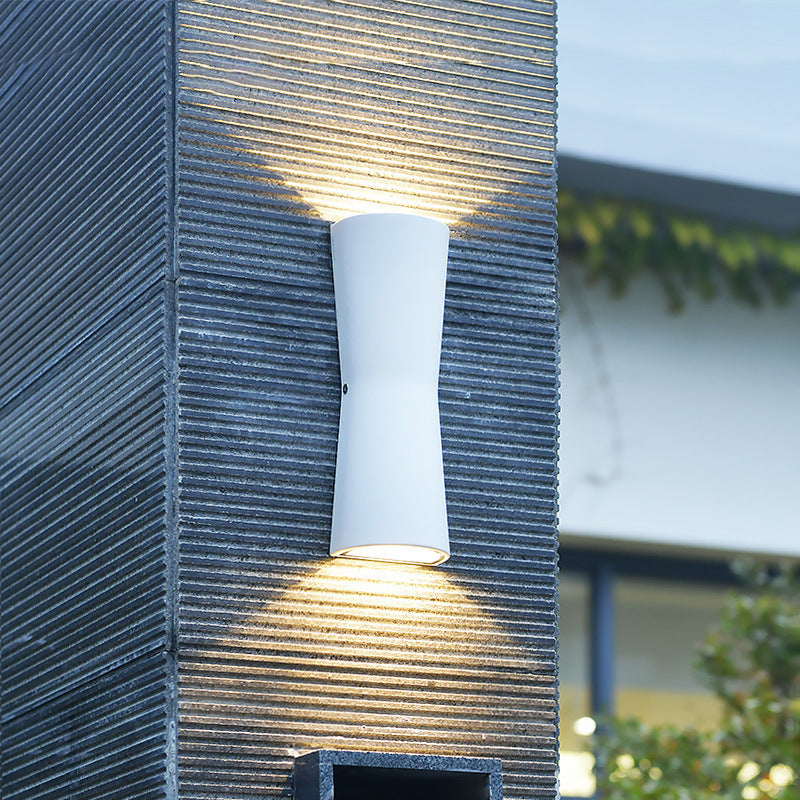 Orr Kleine Design LED  Wandlampen Zwart Wit Metaal Buiten Tuin