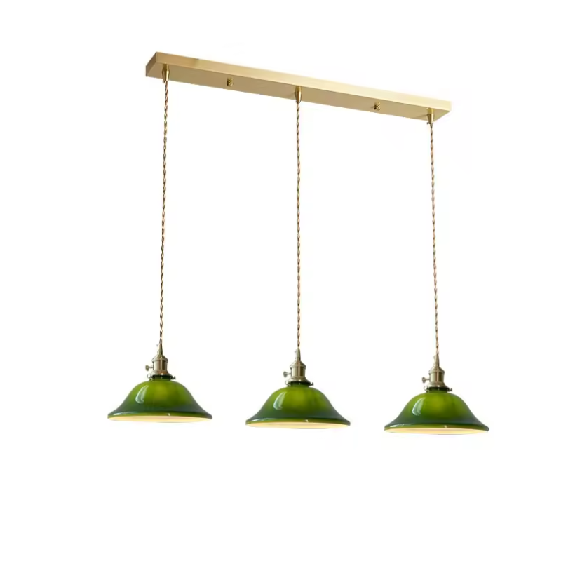 Hailie Design Retro LED Hanglampen Wit Metaal Glass Slaapkamer