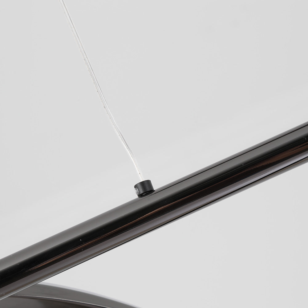Louise Moderne LED Hanglampen Wit Zwart Goud Metaal Glas Slaapkamer