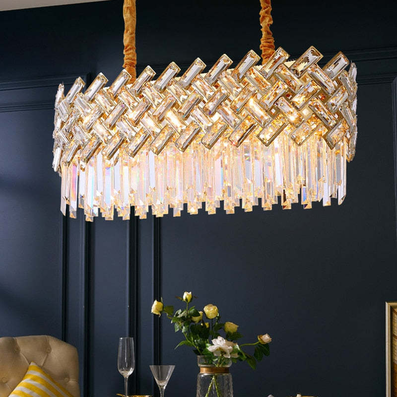 Marilyn Design LED Hanglamp Metaal/Kristal Slaapkamer/Woonkamer/Eetkamer