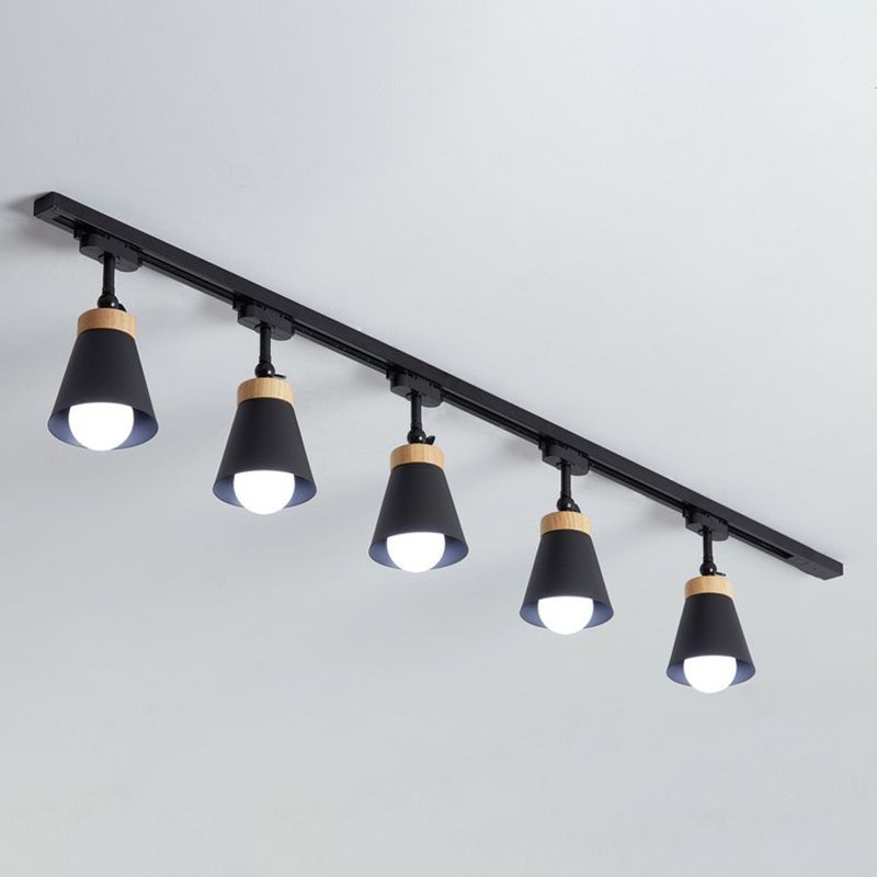 Haney Moderne Design LED Spotlight Zwart/Wit Woonkamer Keuken