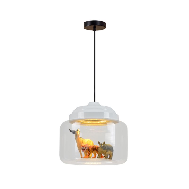 Leilani Moderne Design LED Hanglamp Glas Wit Slaapkamer Woonkamer