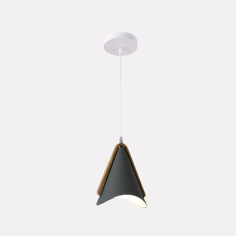 Morandi Moderne LED Hanglampen Roze/Groen/Geel Metaal/Hout Eetkamer