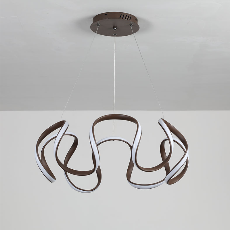 Louise Design LED Hanglampen Gouden Grijs Silica Gel Metal Slaapkamer