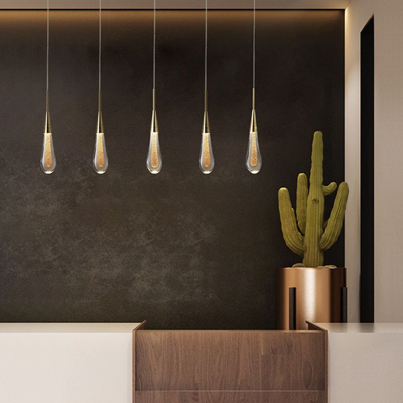 Hailie Moderne Design LED Hanglamp Kristal Metaal Woonkamer Keuken