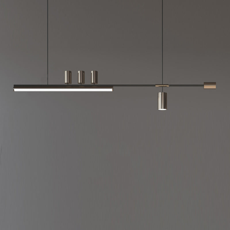 Edge Industriele LED Hanglamp  Metaal Acryl Woonkamer Eettafel