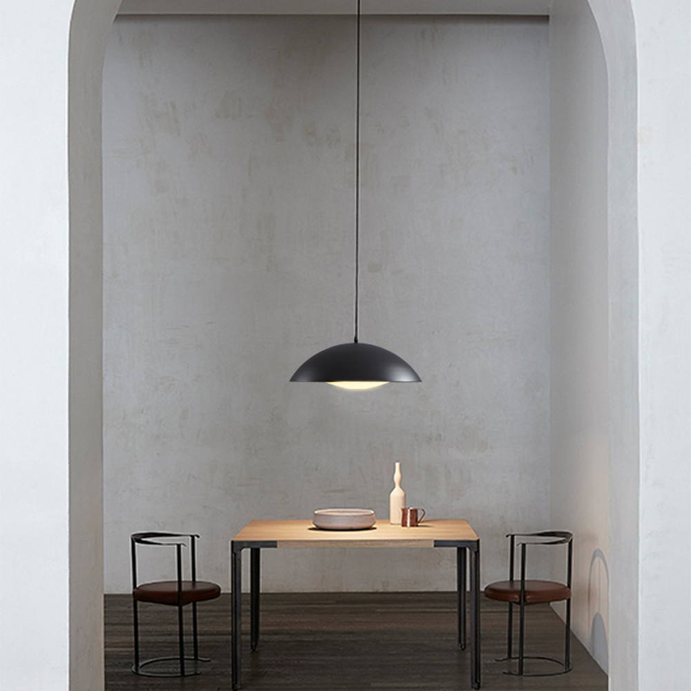 Hailie Moderne Minimalistisch Hanglampen Wit Metaal Eetkamer