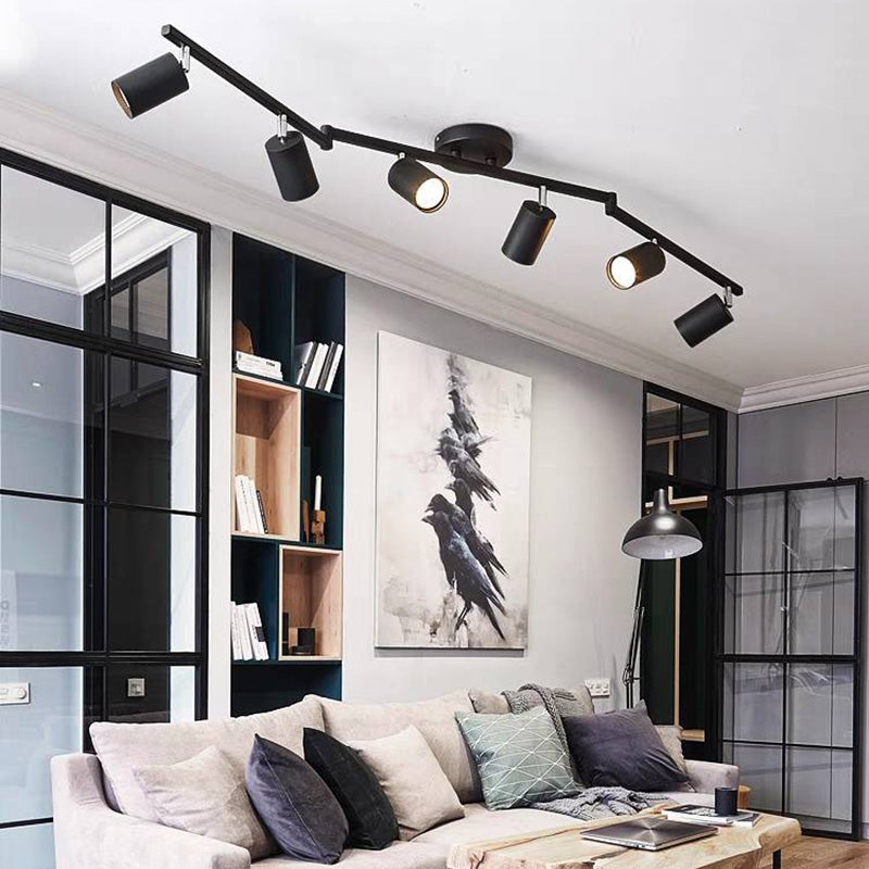 HaneyModerne Design LED SpotlightMetaal Zwart/Wit  Woonkamer