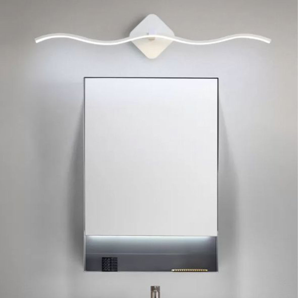 Louise Moderne Design LED Minimalistische Wave Lineaire Wandlamp Metalen Zwart/Wit Woon/Slaap/Badkamer