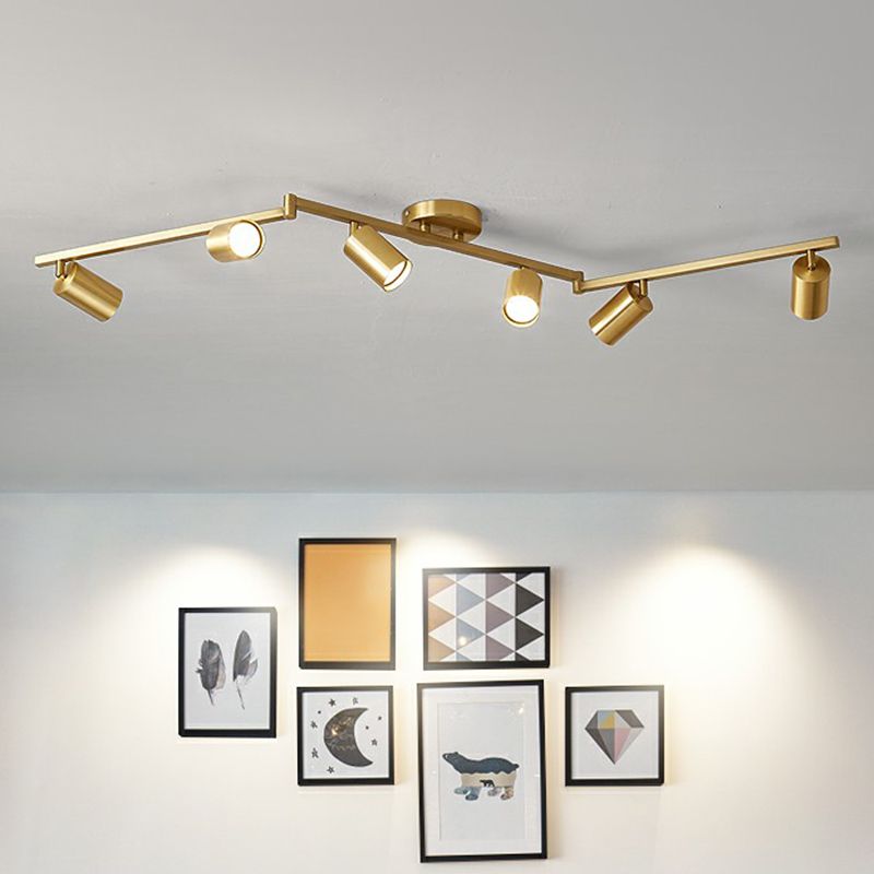 HaneyModerne Design LED SpotlightMetaal Zwart/Wit  Woonkamer