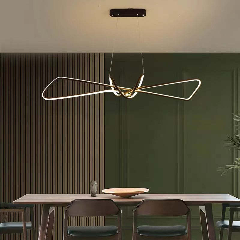 Orsini Design LED Hanglampen Zwart Goud Metaal Eetkamer Woonkamer