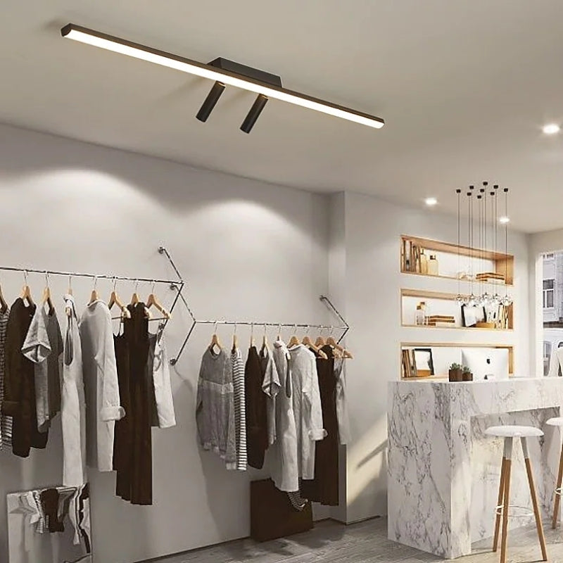 Haney Moderne LED Plafondlamp Metaal Zwart Woonkamer/Slaapkamer