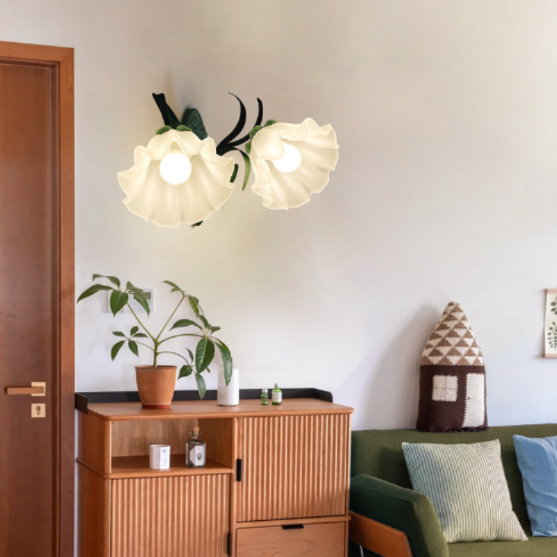 Lily Bloem Metaal Wandlampen Woonkamer Slaapkamer