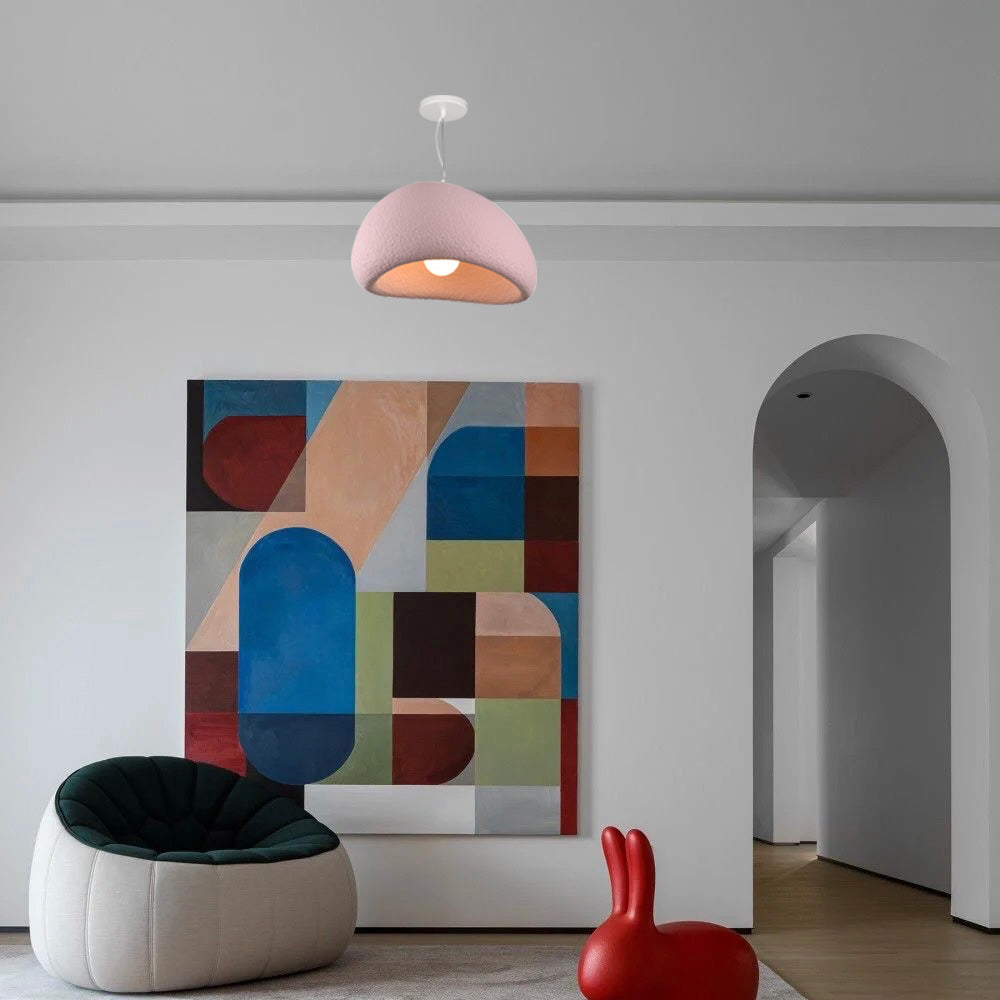 Byers Design LED Hanglamp Metaal/Acryl Grijs/Wit/Roze/Blauw Slaap/Eet/Woonkamer