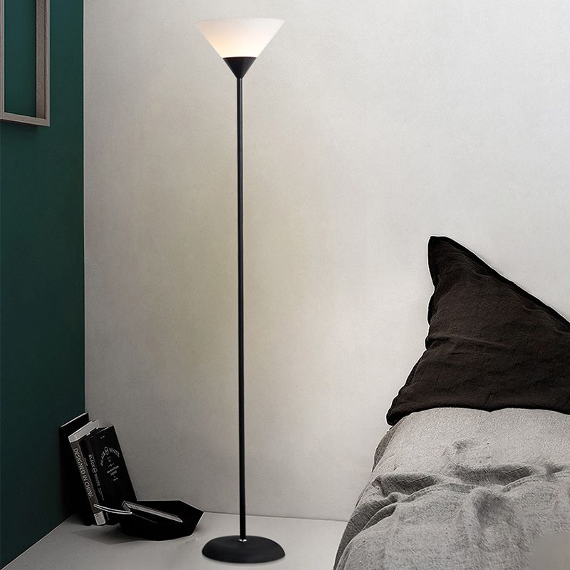 Morandi Moderne Beker Vloerlamp Zwart/Wit/Rood/Geel/ Zilver Metaal/Acryl Slaapkamer/Woonkamer