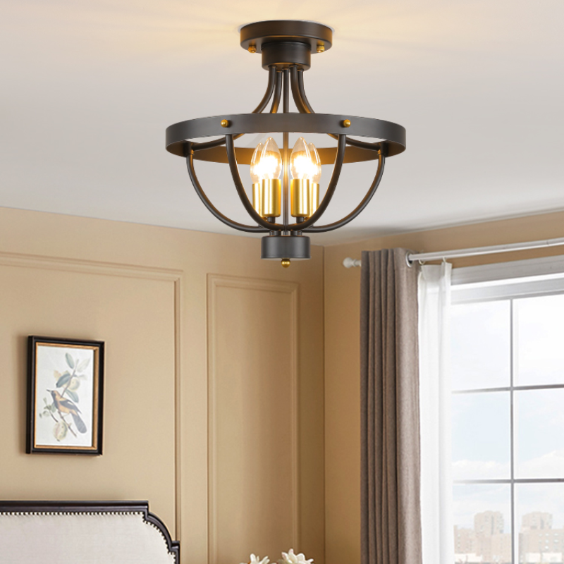 Valerio Vintage LED Hanglampen Mat Zwart Metaal Eetkamer