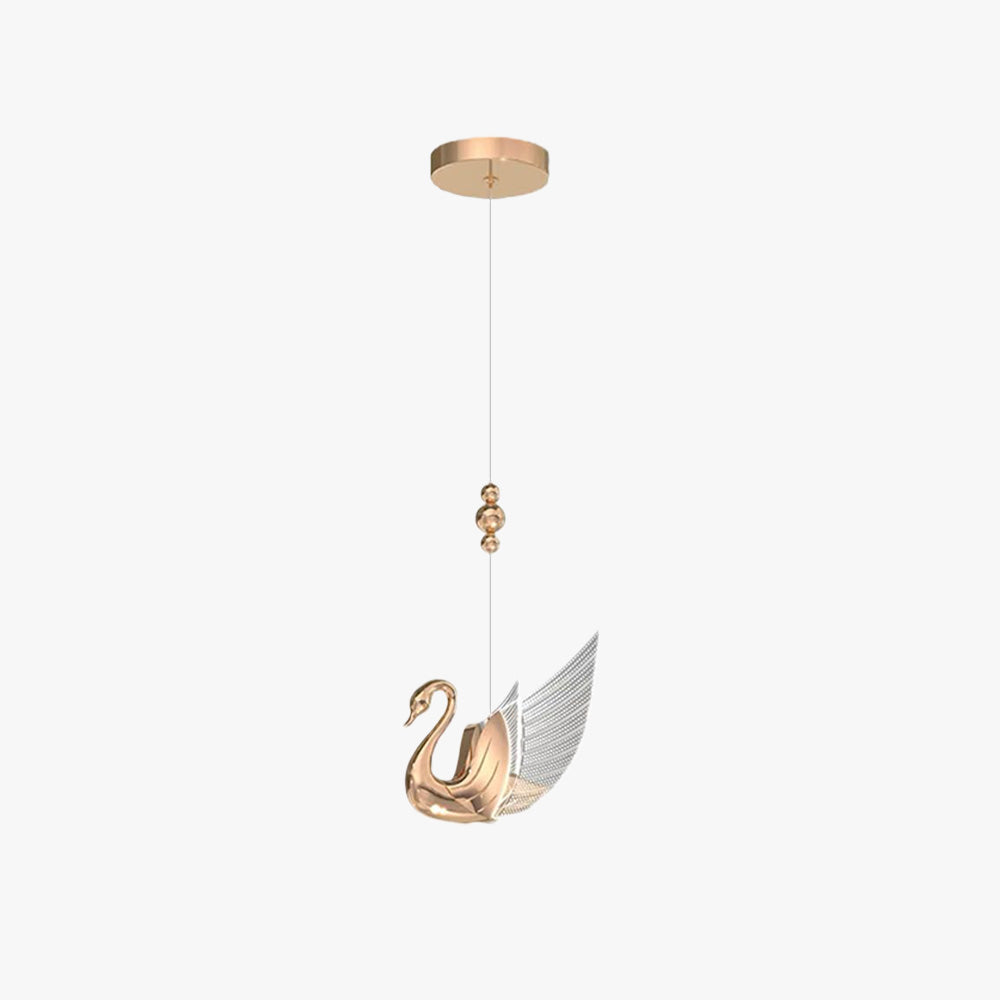Kady Art Moderne LED Hanglamp Goud Roségoud Metaal Acryl Eetkamer