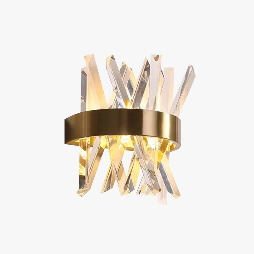 Marilyn Moderne Design LED Wandlamp Goud Metaal Slaapkamer Woonkamer
