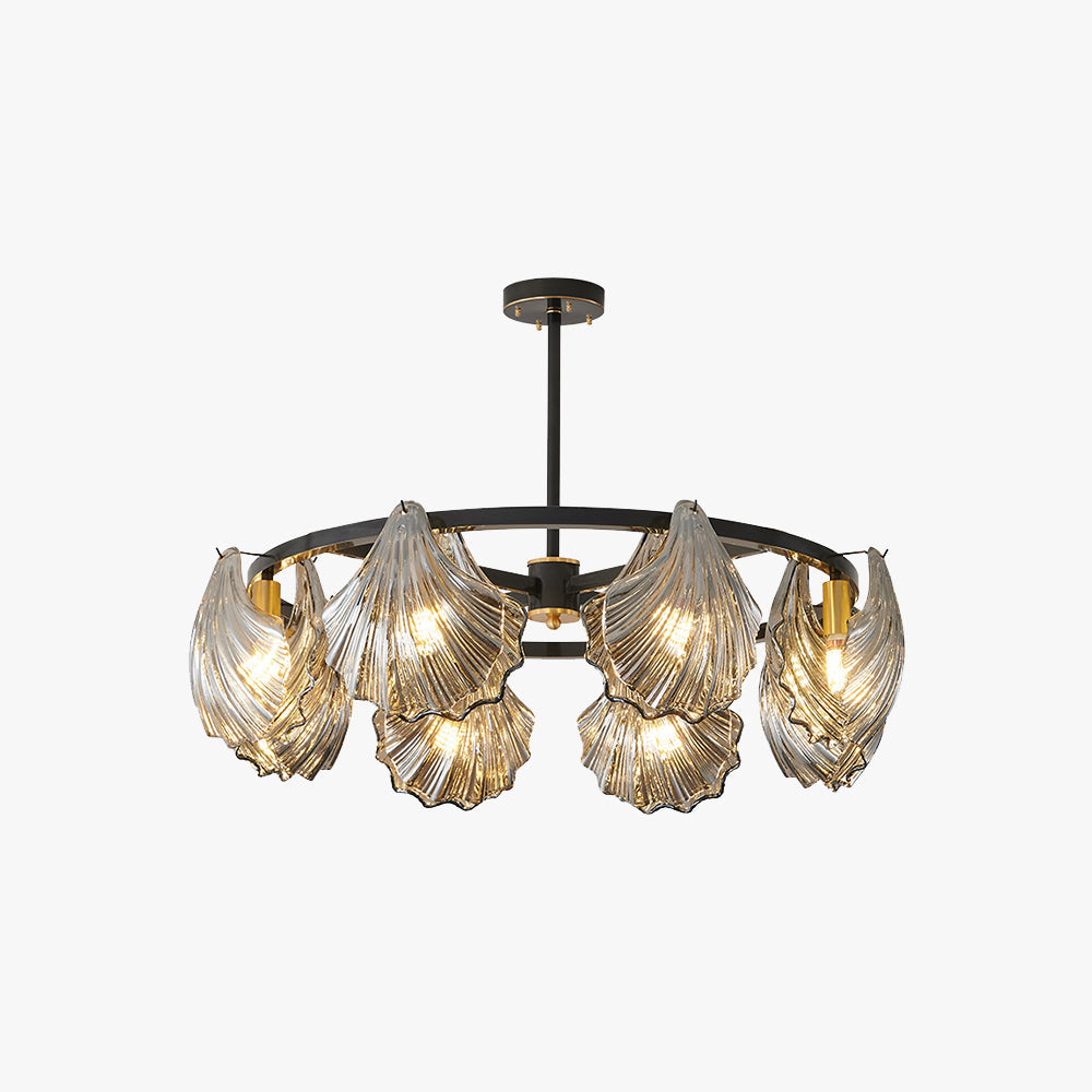 Kirsten Moderne Design LED Ringvormige Hanglamp Metaal/Glas Zwart/Goud Slaapkamer/Eetkamer