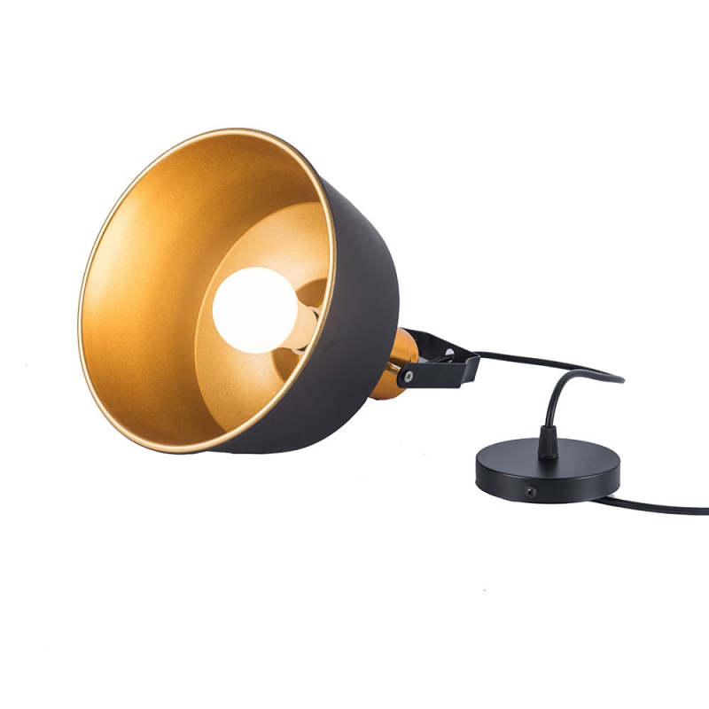 Alaric Industriele LED Hanglamp Zwart Goud Metaal Eetkamer Slaapkamer