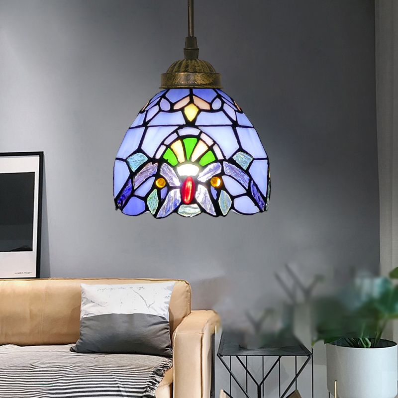 Valerio Retro Kleurrijk LED Hanglampen Geel/Bruin Metaal Woonkamer/Slaapkamer