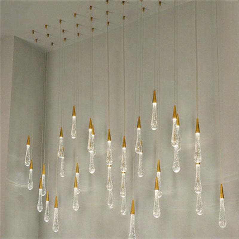 Kristy Kleine LED Hanglampen Goud Kristal Metaal Slaapkamer Eetkamer