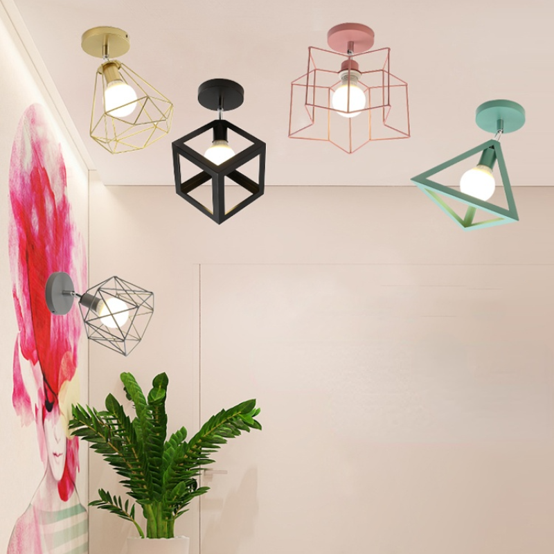 Herbert Design LED Zwart Wit Metaal Eetkamer Slaapkamer Woonkamer