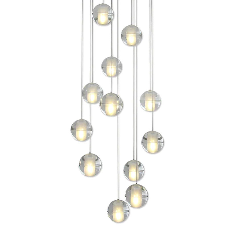 Hailie Design Ronde LED Hanglamp Metaal/Acryl Slaapkamer/Woonkamer/Eetkamer