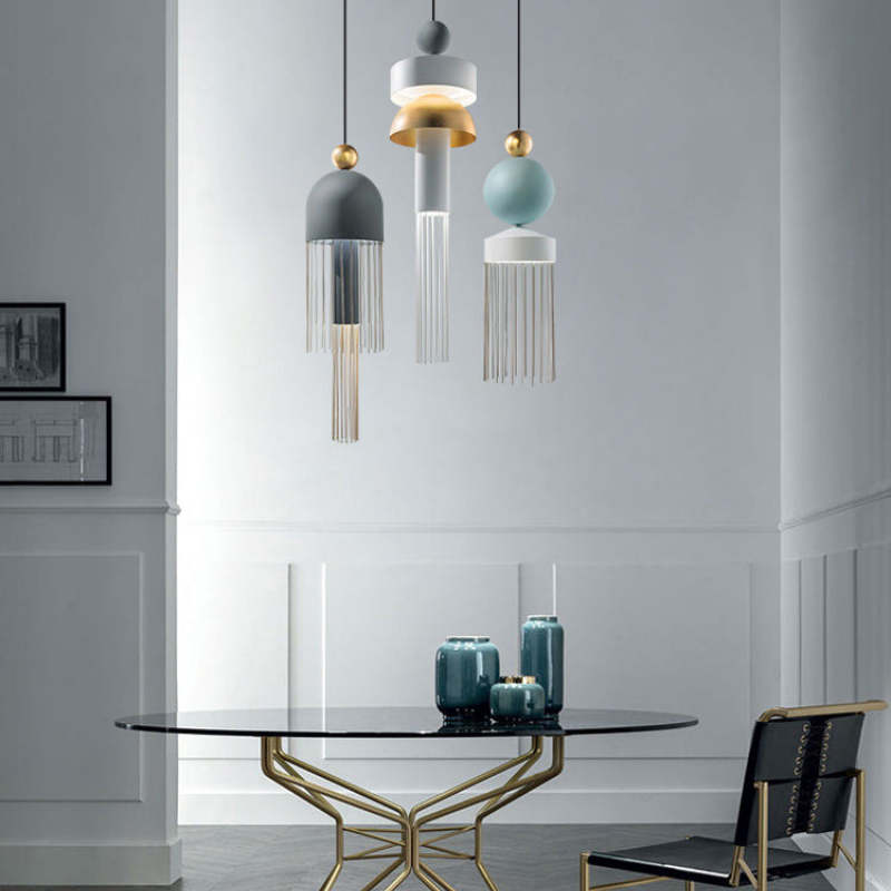 Morandi Ronde Kleine LED Hanglampen Metaal Eetkamer Woonkamer
