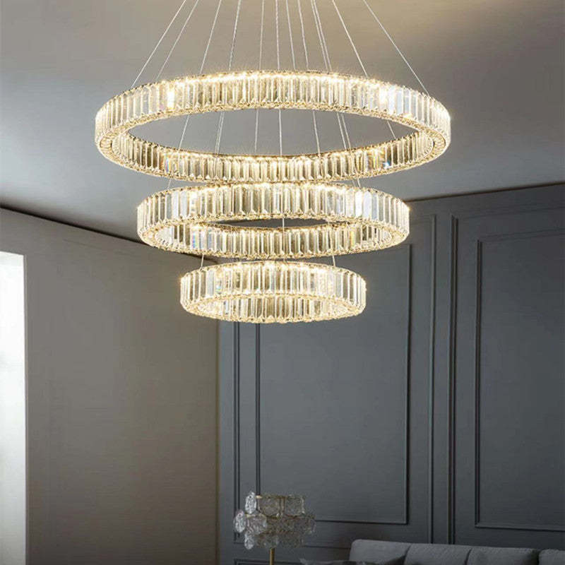 Marilyn Design LED HanglampMetaal/Kristal/Schelp Goud Slaapkamer/Woonkamer/Eetkamer