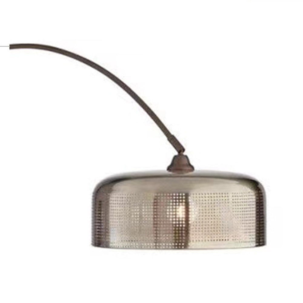 Hailie Retro Design LED Vloerlamp Bruin Metaal Eetkamer Slaapkamer