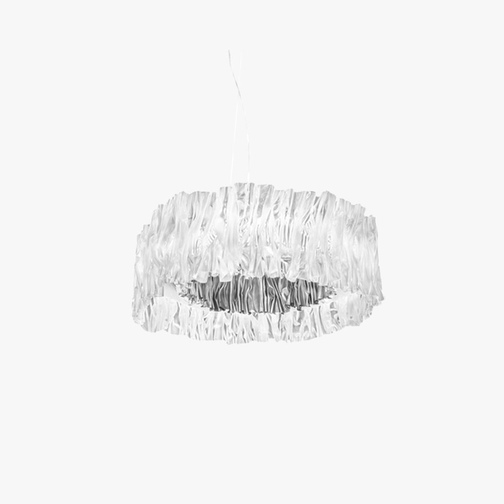 Kristy Moderne Cirkel Hanglamp Wit Goud Chroom Metaal Slaapkamer Woonkamer
