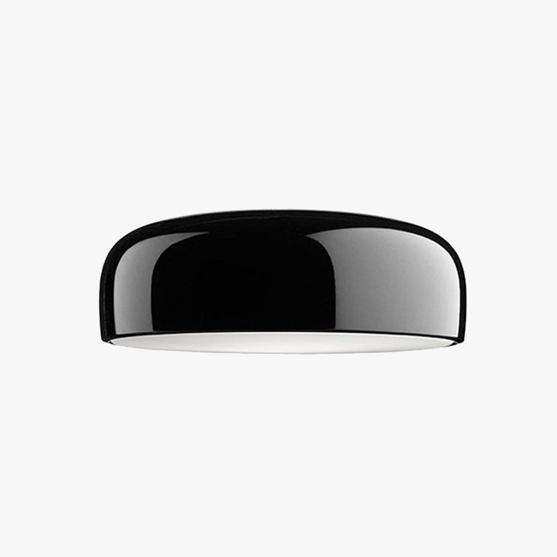 Leilani Ronde LED Plafondlampen Wit Zwart Metaal Acryl Woonkamer