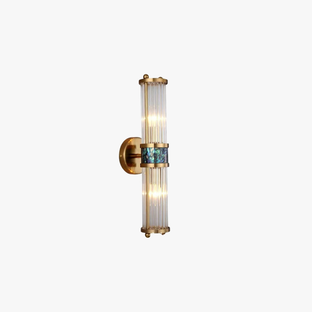 Leopold Vintage Design LED Wandlamp Glass Slaapkamer Woonkamer