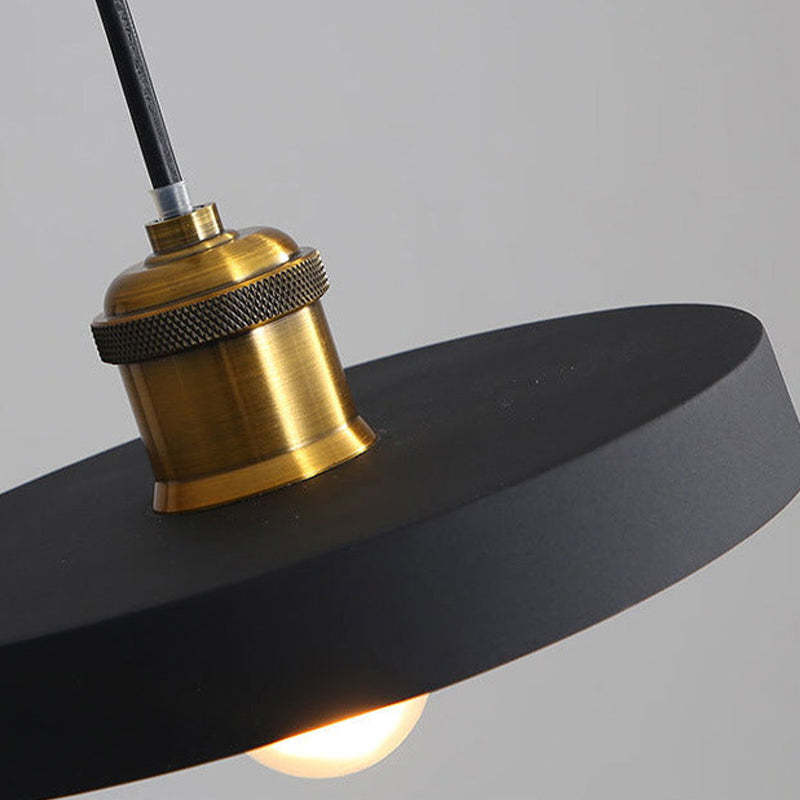 Morandi Design Vormen LED Hanglampen Wit/Oranje/Zwart Metaal/Hars Eetkamer