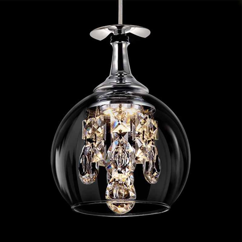 Kristy Moderne Design LED Hanglamp Kristal/Metaal Woonkamer Keuken