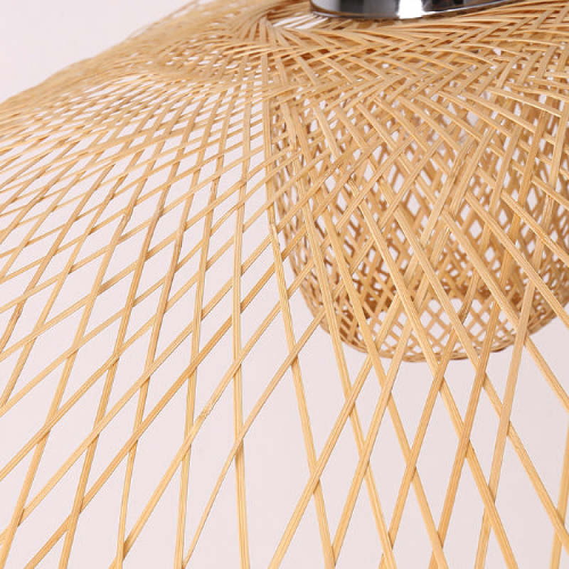Muto Moderne Hanglampen Hout Metaal Rattan Woonkamer Slaapkamer