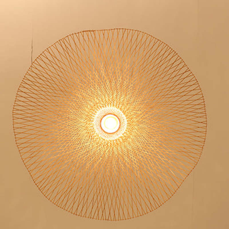 Muto Moderne Hanglampen Hout Metaal Rattan Woonkamer Slaapkamer